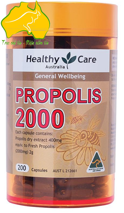 KEO ONG HEALTHY CARE PROPOLIS 2000MG 200 VIÊN