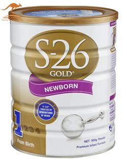 Sữa S-26 số 1 Gold Newborn dành cho trẻ từ 0-6 tháng tuổi